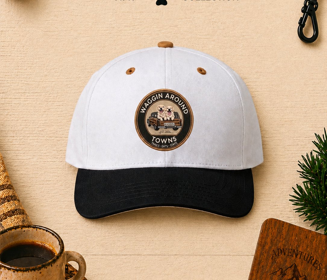 Heritage hat … cream crown with black brim