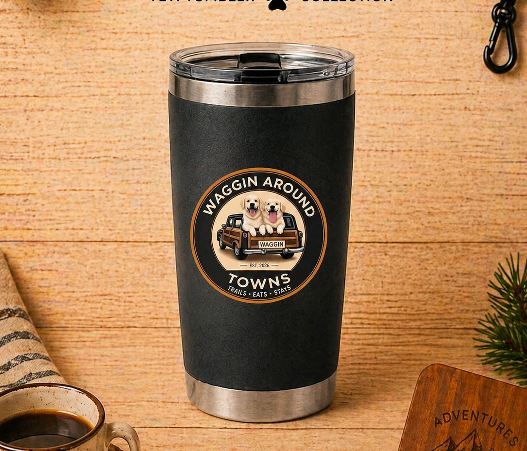 Heritage Yeti tumbler … matte black with WAT badge