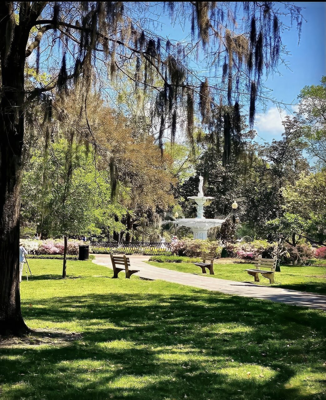 Forsyth Park fountain, Savannah