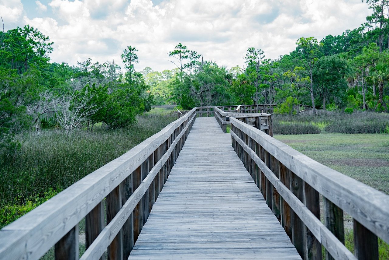 Skidaway Island State Park marsh boardwalk